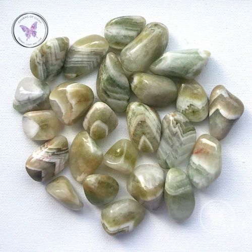 Prasiolite Tumble Stone